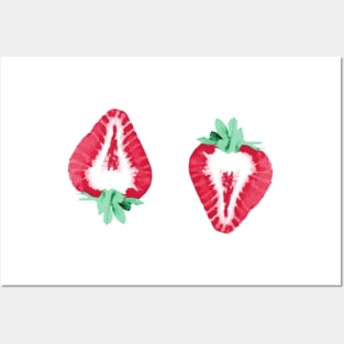 Strawberries Posters and Art